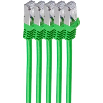 Cabo de rede ShiverPeaks BS75512-G-SET5 2 m Cat7 S/FTP