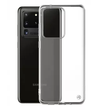 Capa de silicone para smartphone Tellur para Samsung S20 Ultra, transparente