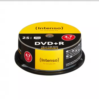 DVD+R Intenso 4,7 GB 16x 25 unid.