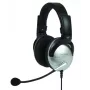 Koss SB45 Headset com fios de arco de cabeça para chamadas/música Preto, Prateado