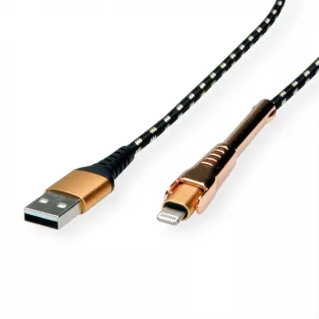 Cabo Lightning ROLINE 11.02.8923 1m preto dourado