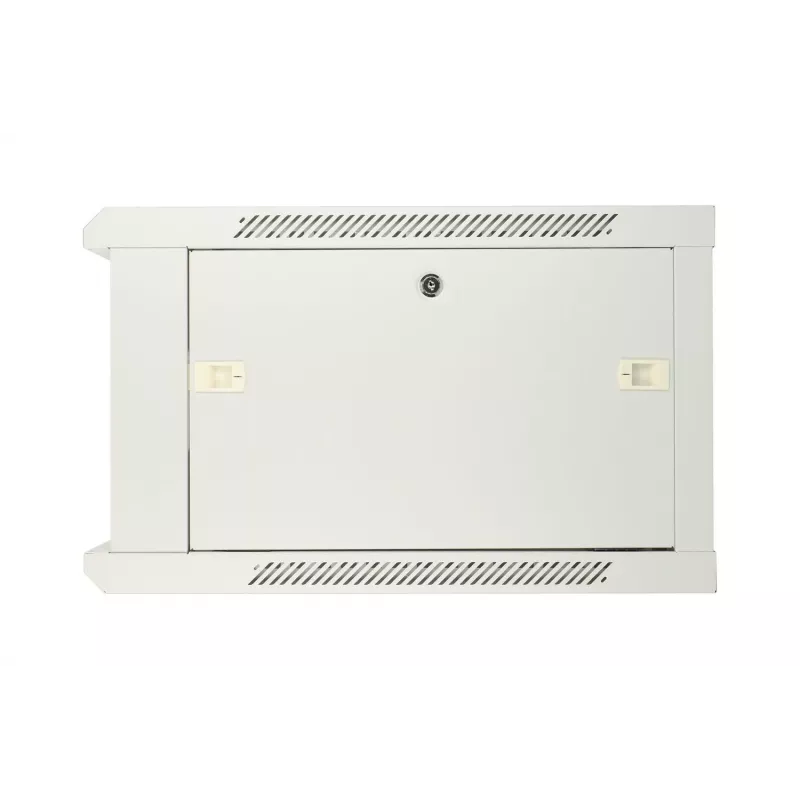 Extralink armário rack 6U 600x450 ASP cinzento montado na parede, porta metálica