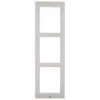 Moldura para intercomunicadores 2N 9155023B — moldura de montagem preta, compatível com sistemas 2N