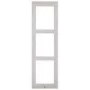 Moldura para intercomunicadores 2N 9155023B — moldura de montagem preta, compatível com sistemas 2N
