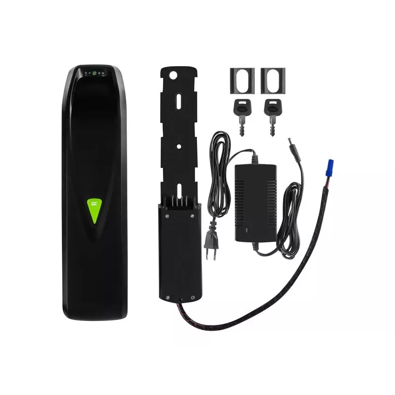 Bateria Green Cell EBIKEGCF01 36V 14500mAh iões de lítio preto