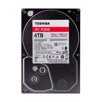 Toshiba - Disco rígido - 4TB - interno - 3.5 (8,9 cm) - SATA 6Gb/s - 5400 rpm - Buffer: 128MB (HDWD240UZSVA)