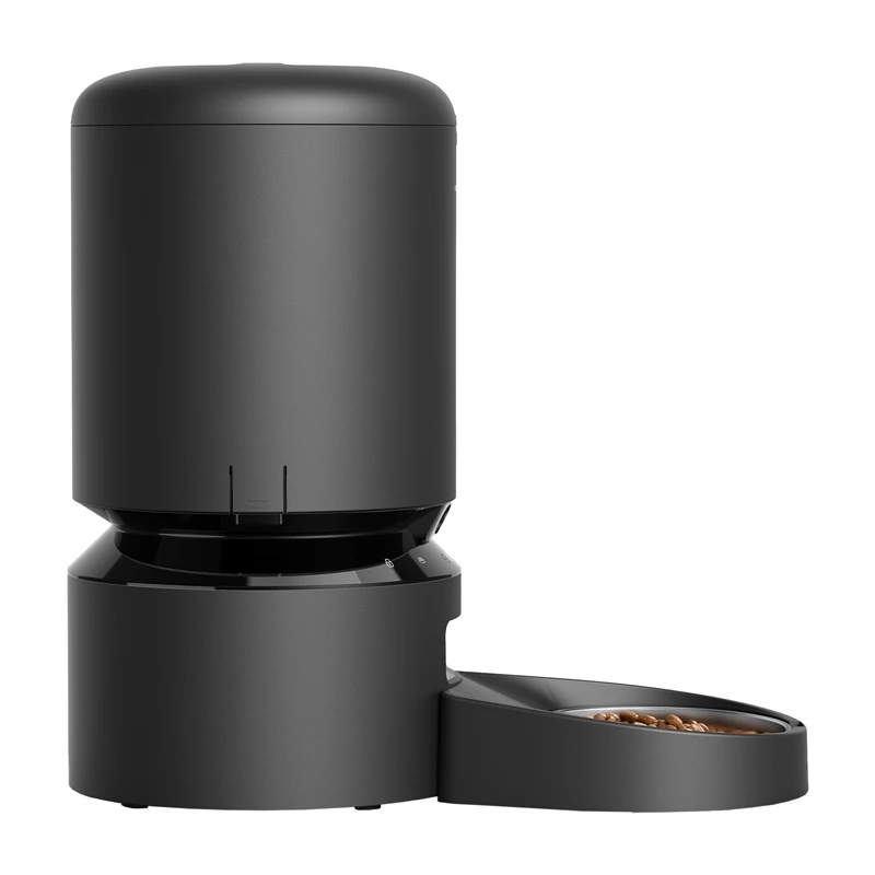Petlibro Granary comedouro automático para animais com câmara, 5 L, preto