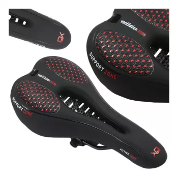 Sela de bicicleta Extralink, espuma desportiva macia fina