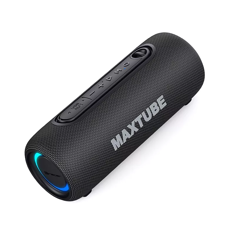 Altifalante TRACER MaxTube 20W TWS Bluetooth, preto — som portátil sem fios, som estéreo