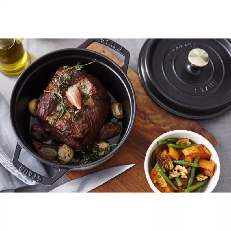 Panela de brasear ZWILLING STAUB LA COCOTTE 5,25 L Redonda Ferro fundido, esmaltado, tampa incluída
