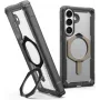 UAG Urban Armor Gear Plasma XTE capa com suporte kickstand e módulo magnético | Samsung Galaxy S26+ | ash (cinzento)/transparente/titânio | 214523113136 (214523113136)