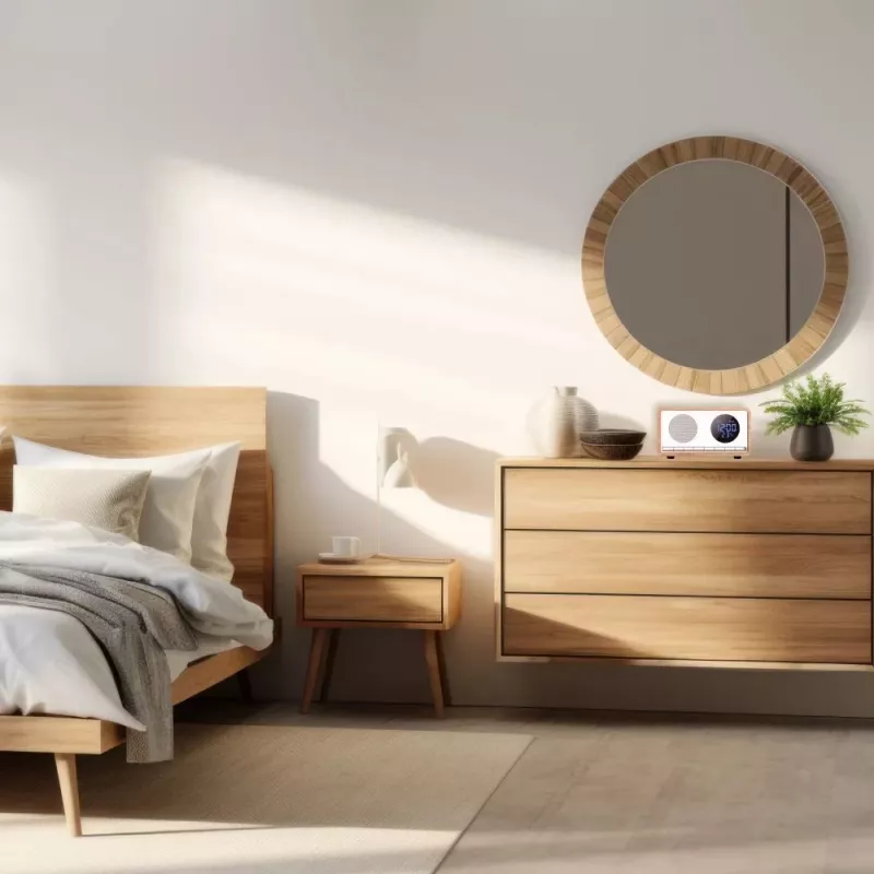 Manta RDI912W Rimini rádio-relógio, branco