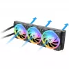 Arrefecedor líquido para CPU THERMALTAKE MAGFloe 420 preto radiador 420mm