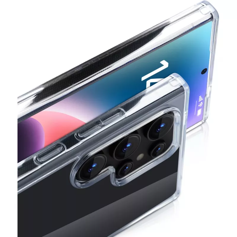 StyleShell SHOCKFlex, capa de telemóvel transparente, Samsung Galaxy S24 Ultra