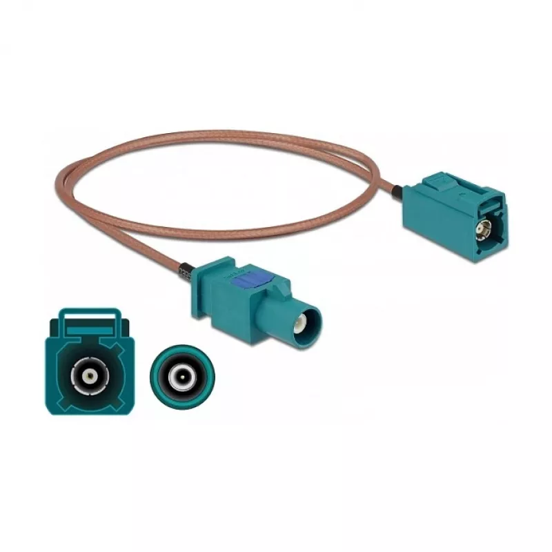 Cabo de antena FAKRA Z conector macho DeLOCK 90002