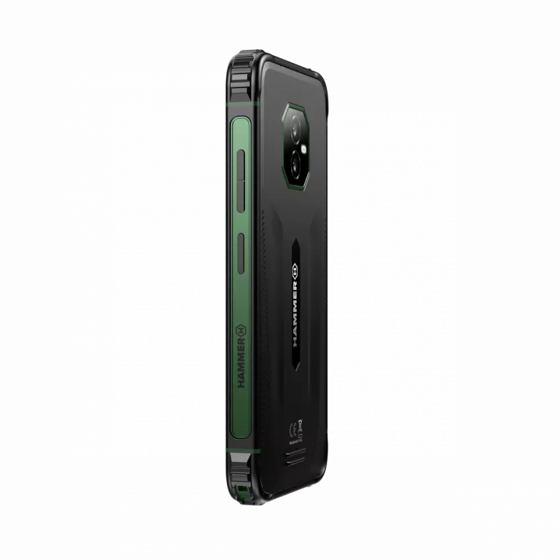 Hammer Ranger 4G smartphone, IPS de 6,1 polegadas 720x1560, 6 GB de RAM, 256 GB, Android 15, Dual SIM, verde