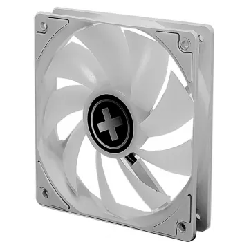 Ventoinha de caixa XILENCE Performance A+ XF064 de 120 mm com rolamento fluido dinâmico, 500–1500 U/min, branco