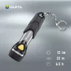 Varta Day Light Key Chain Light - Luz de chaveiro - alumínio - preto - ABS sintético - alumínio - borracha - LED - 1 lâmpada - 12 lm