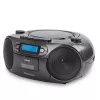 Sistema estéreo portátil Aiwa BBTC-550BK Digital 6 W FM PLL preto