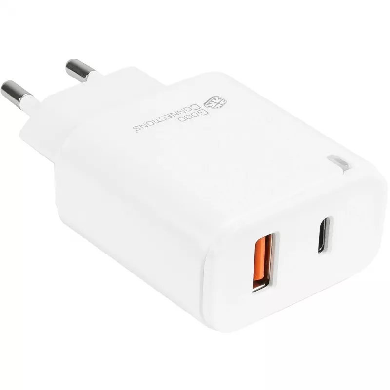 Carregador Alcasa PCA-W003W para dispositivos móveis branco (PCA-W003W)
