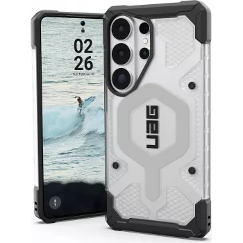 UAG Urban Armor Gear Pathfinder capa com módulo magnético | Samsung Galaxy S26 Ultra | ice (transparente)/prateado | 214526114333 (214526114333)
