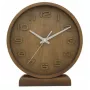 Relógio de parede NeXtime 5192gs Wood Wood Small, 22x20 cm, madeira, cinzento