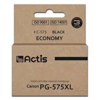 Tinteiro Actis KC-575 para impressoras Canon, substitui Canon PG-575XL; Supreme; 16,5 ml; preto