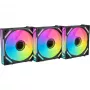Ventoinha de caixa ALPENFÖHN Wing Boost 4 120mm ARGB PWM - pack de 3 preta