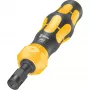 Chave de fendas de impacto 921 Kraftform Plus preto/amarelo, 1/4