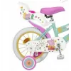 Bicicleta infantil Toimsa 12” Swinka Peppa verde – roda de 12 polegadas, transmissão de entrada, compatível com rodinhas