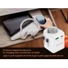 Fonte de alimentação de viagem GEMBIRD TPA-EU1A1C20-01-W 20W, USB-A 18W + USB-C 20W, tomada Schuko, entrada 100–250 V