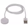 Akyga AK-SW-15 Cabo de carregamento magnético para Apple Watch, USB, 1 m, branco (AK-SW-15)
