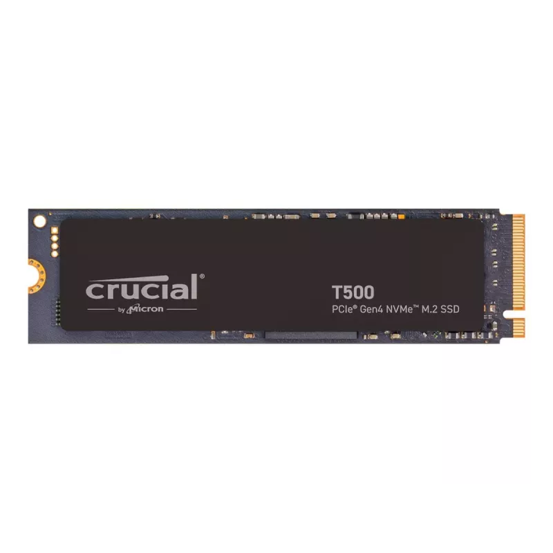 Unidade SSD Crucial T500 1TB M.2 NVMe 2280 PCIe 4.0 com dissipador de calor