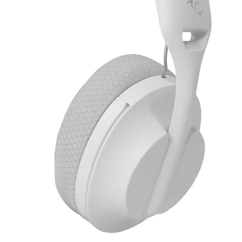 Auscultadores White Shark WGH-2441 Falcon branco/cinzento