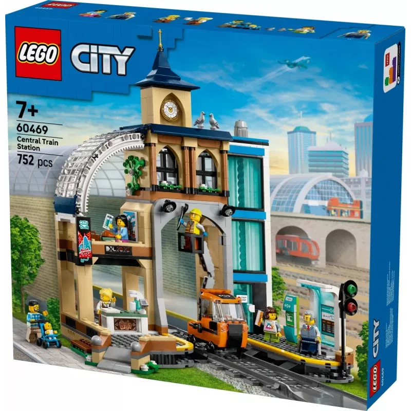 LEGO CITY 60469 Estação Central de Comboios