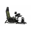 Assento de cockpit Next Level Racing Flight Simulator Boeing Military 396055 — assento especial de simulação de voo, compatível com manípulos de controlo e pedais