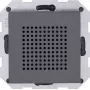 GIRA 228228 altifalante 1 via antracite com fios 4 W (228228)