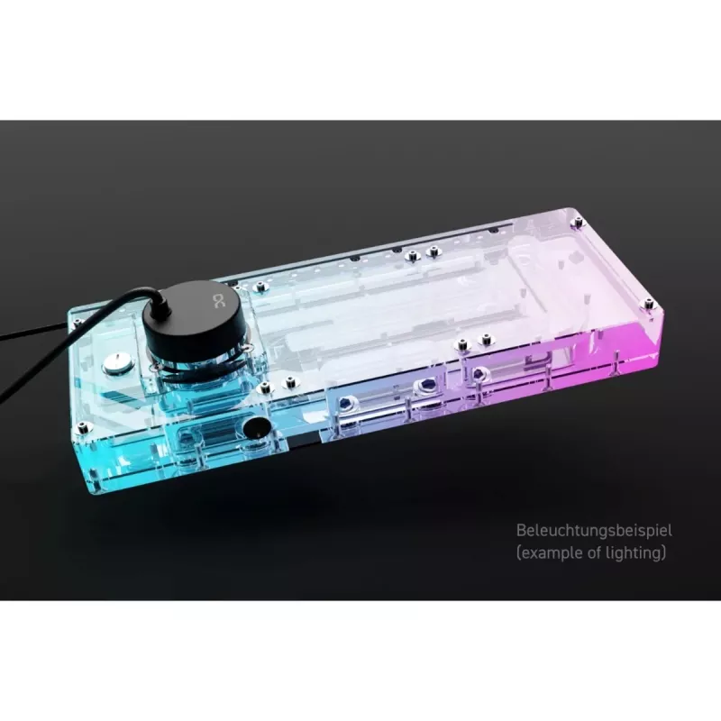 Placa de distribuição Alphacool Core O11 Dynamic Evo/XL refrigerador de água