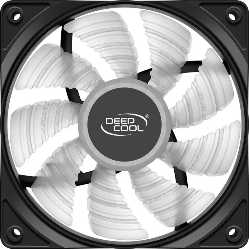 Ventoinha de caixa DeepCool RF120B 12 cm preto, translúcido 1 unid.