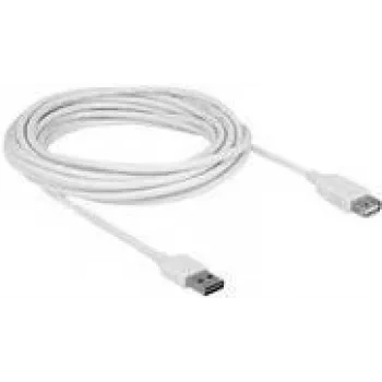 Cabo USB DeLOCK 85202 USB 2.0 5 m branco
