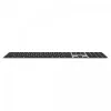 Teclado Apple Magic universal USB + Bluetooth QWERTY US English preto MXK83LB/A