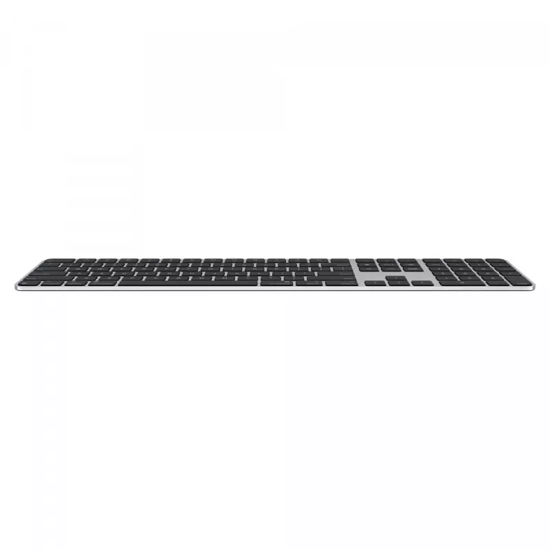 Teclado Apple Magic universal USB + Bluetooth QWERTY US English preto MXK83LB/A