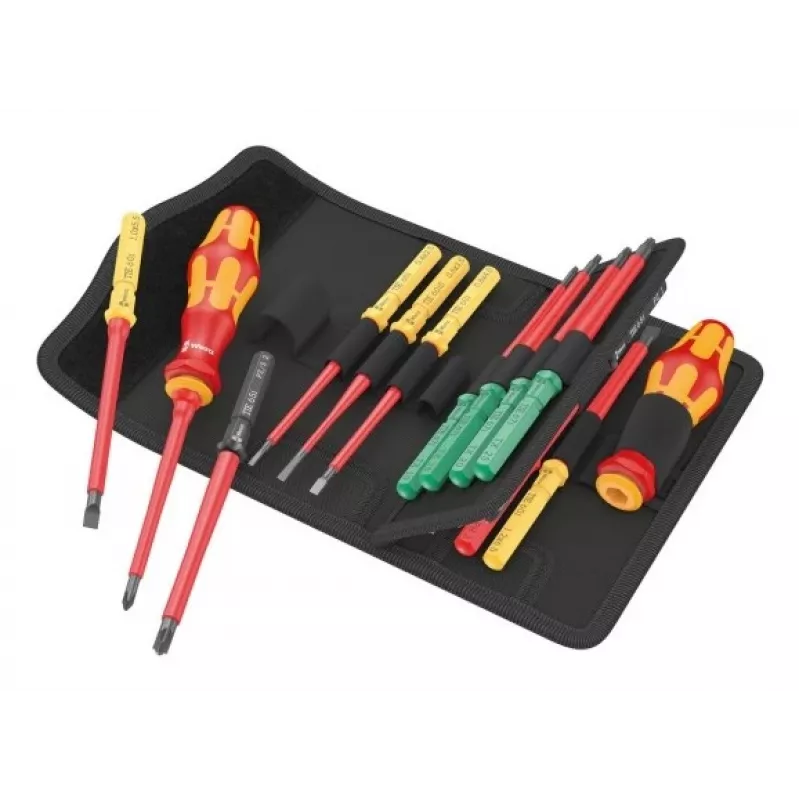 Wera Kraftform Kompakt VDE 17 Universal 1 Conjunto de chaves de fendas (05006611001)
