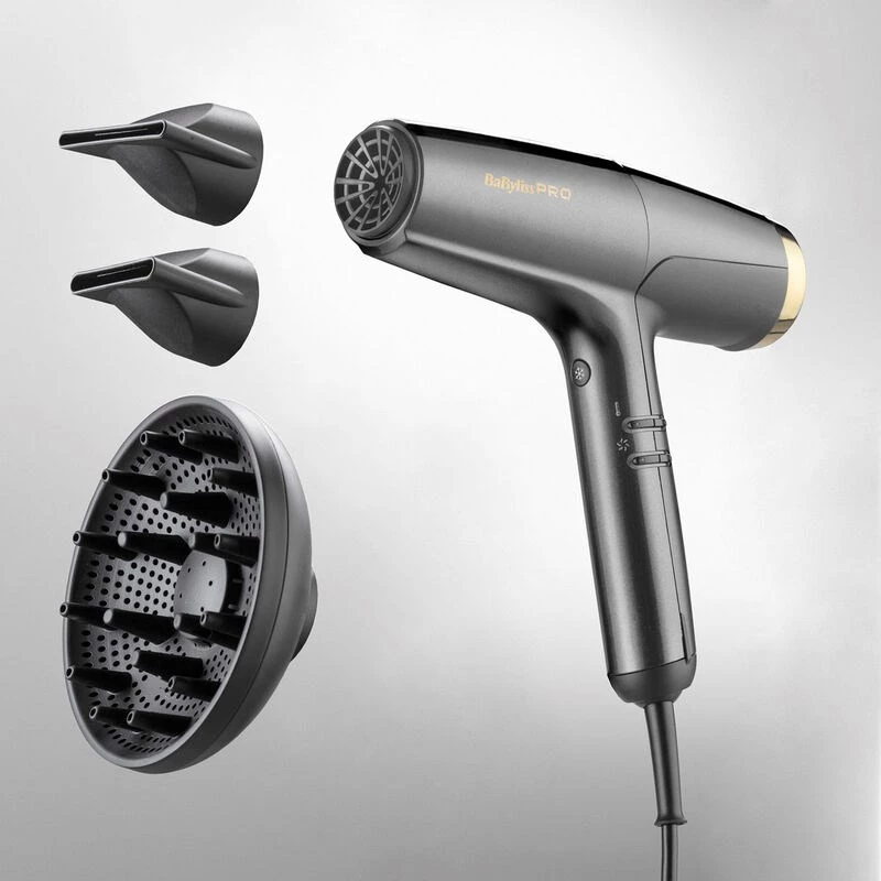 Secador de cabelo profissional BaByliss Falco BAB8550E 2000 W Preto