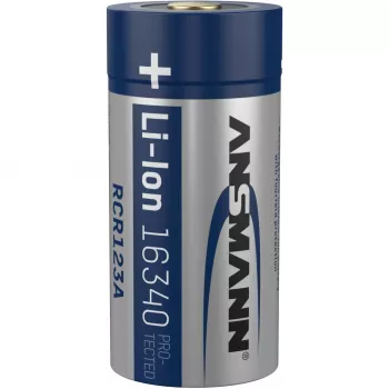 Bateria Ansmann 16340 Li-Ion 850 mAh 3,6 V entrada Micro-USB 1300-0015