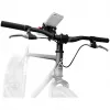 Suporte para smartphone de bicicleta LogiLink, fixo, preto/vermelho liga de alumínio de alta qualidade, adequado para dispositivos móveis - 1 unid. (AA0146)
