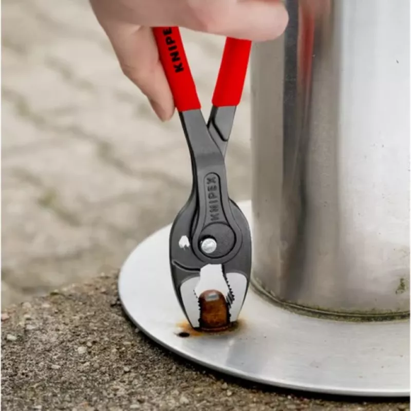 Alicate Knipex TwinGrip 250 mm 82 01 250, comprimento 250 mm, design TwinGrip