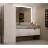 Armário de casa de banho Nel DD 1K cesto cor caxemira portas altas