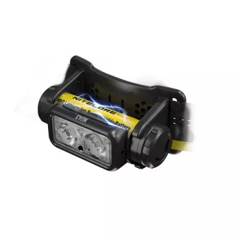 Lanterna de cabeça Nitecore NU43 1400 lúmenes compacta leve
