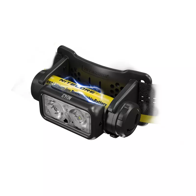Lanterna de cabeça Nitecore NU43 1400 lúmenes compacta leve